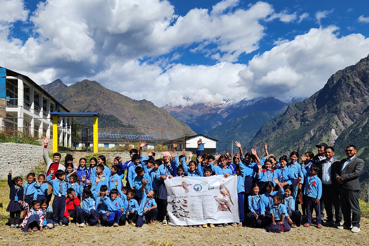 Cheer Pheasant Conservation Education and Training Concludes at Buddi Bikas Secondary School, Mudi, Myagdi (November 4–5, 2025)