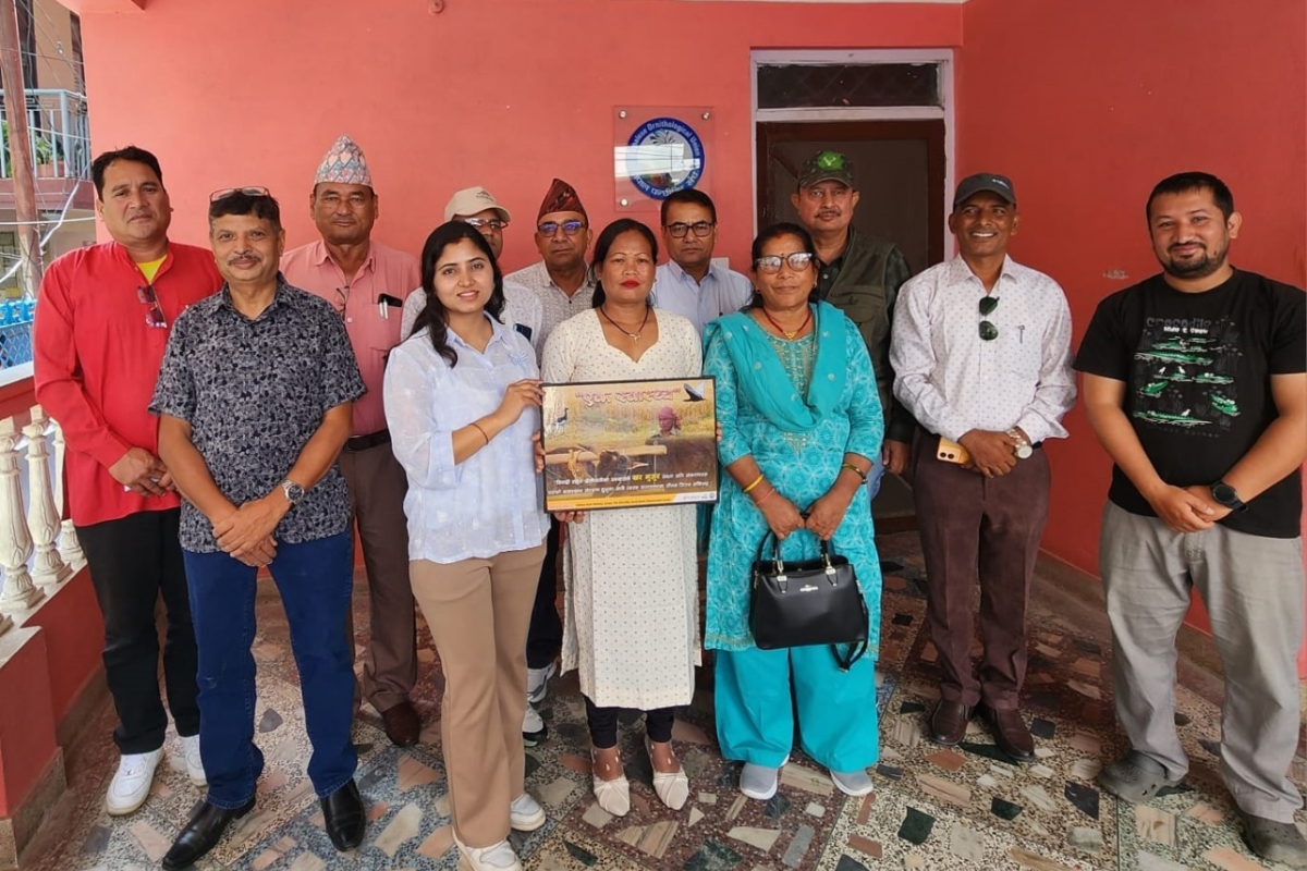 Interactive Meeting with BZMC Shuklaphanta for Bengal Florican Conservation