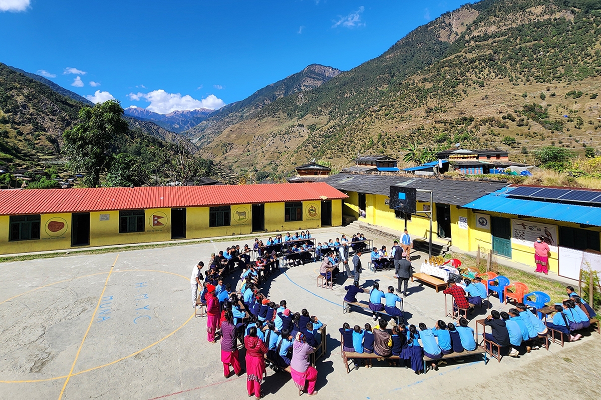 Pheasant Conservation Training Organized at Dhawalagiri Secondary School, Muna, Myagdi (November 6–7, 2025)