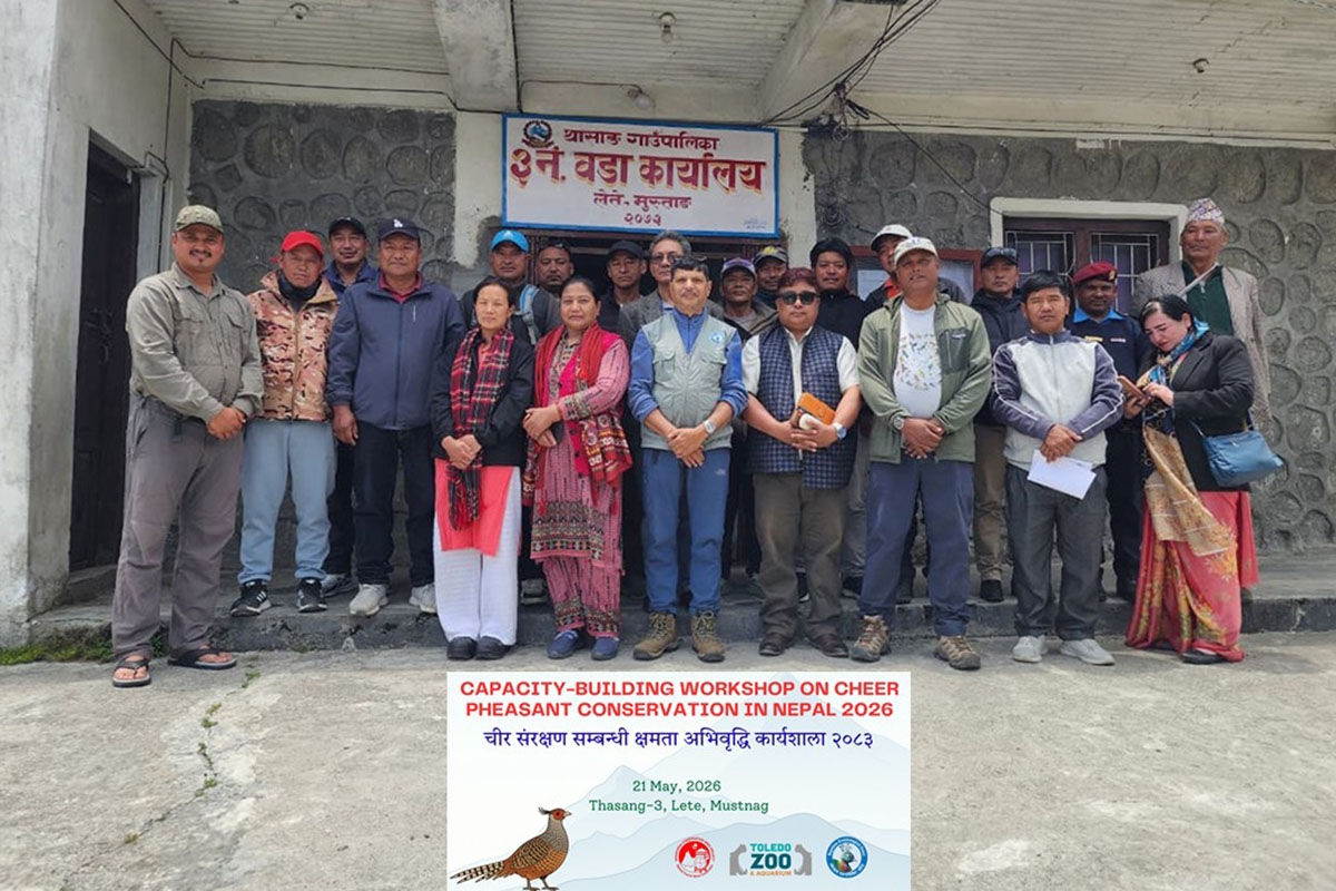Workshop on Cheer Pheasant Conservation Concluded in Lete, Mustang (21 May 2026)